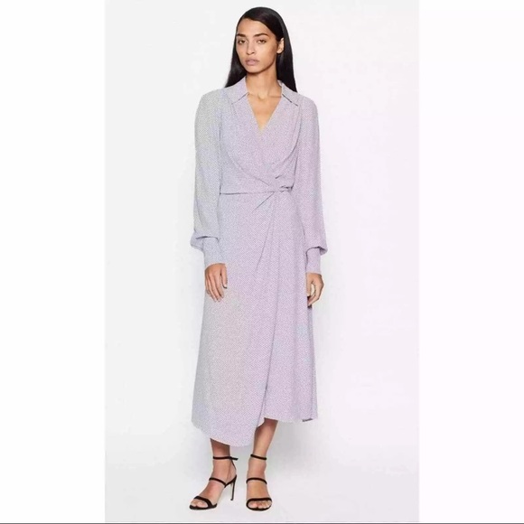 Equipment Gilliane Wrap Dress Midi Dress - Picture 2 of 11
